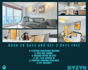 DYZYN Living Balcony, Parking & WiFi Near Ocean Village